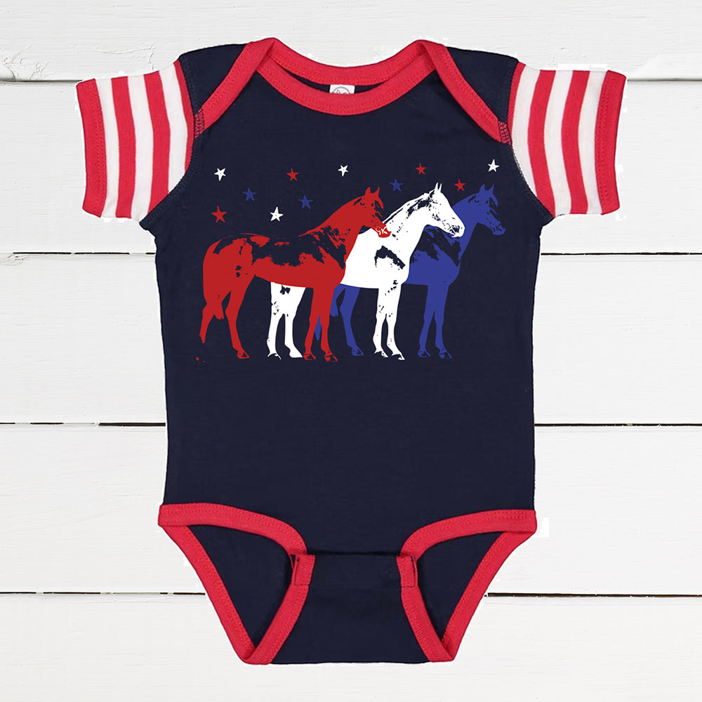 Red white and deals blue baby clothes