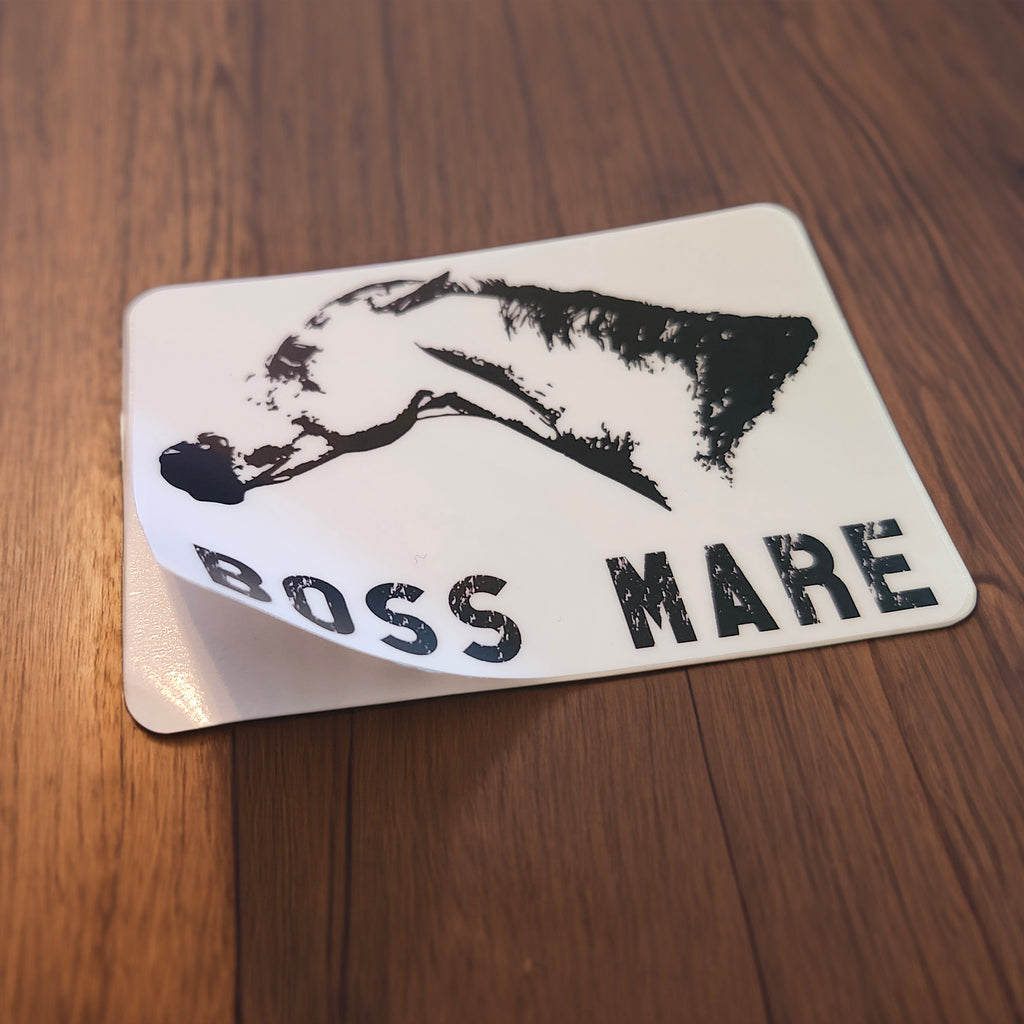 Boss Mare Matte Vinyl Sticker