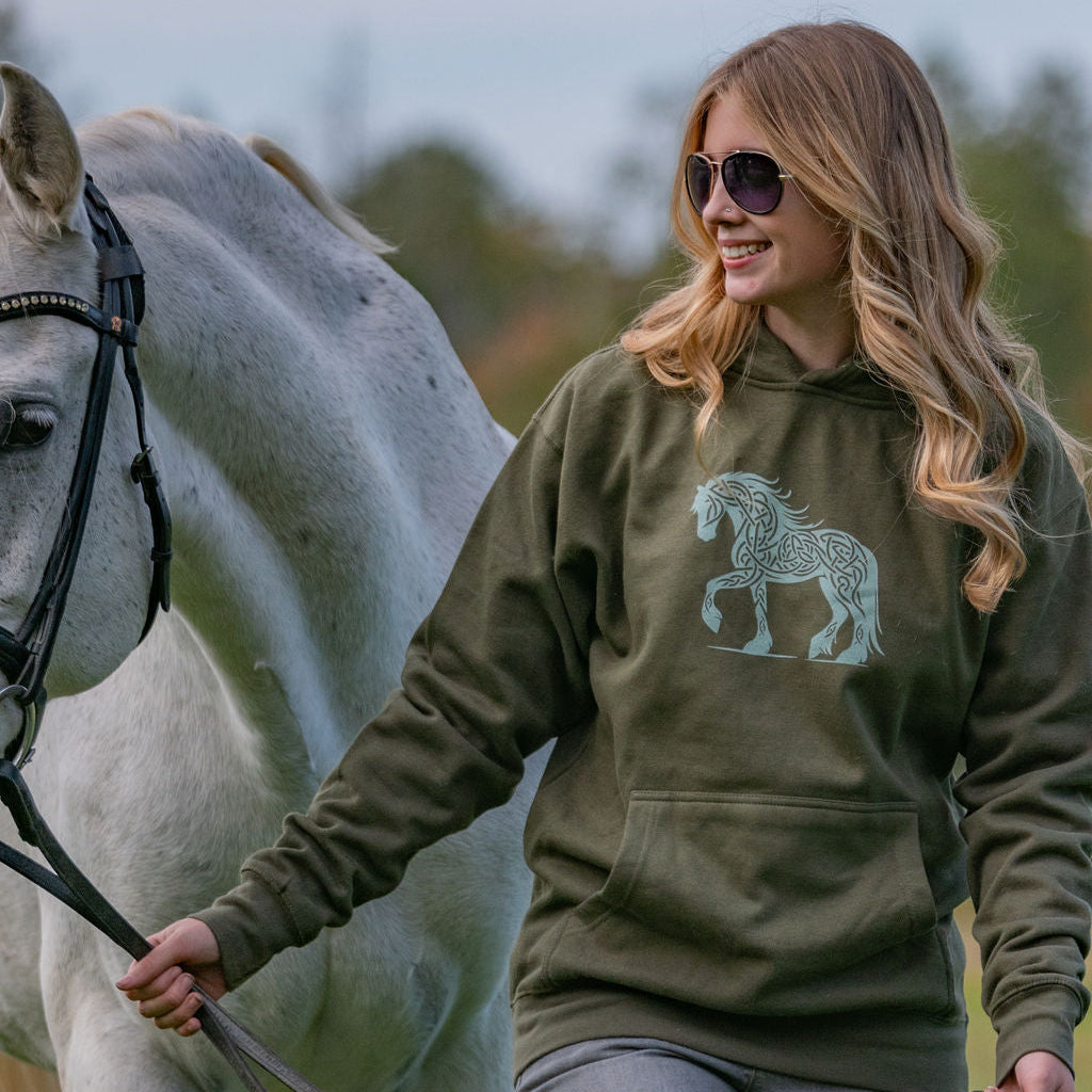 Celtic Horse Unisex Hoodie