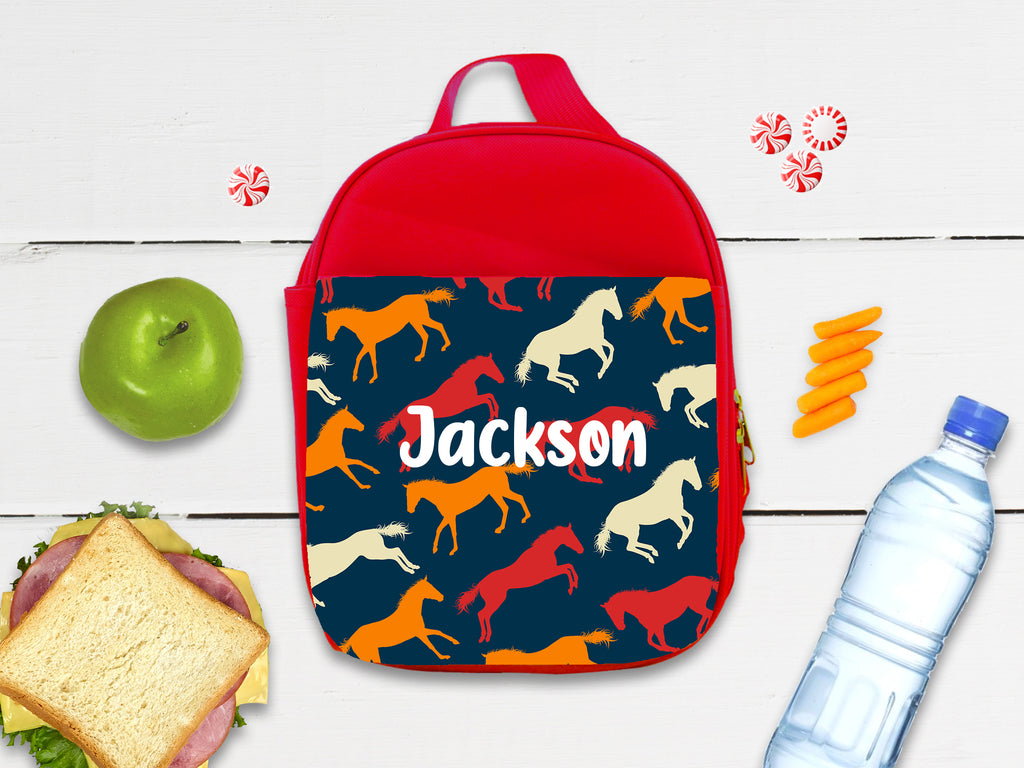 Personalized Dinosaur Bookbag and Lunch Box Set